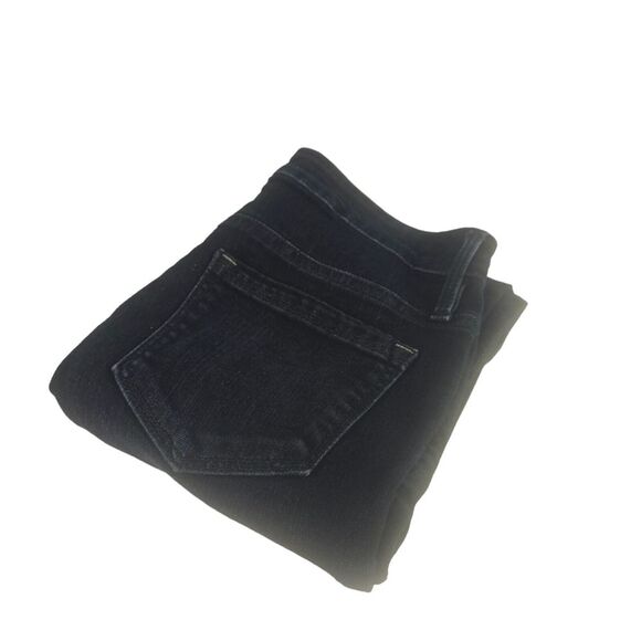Athleta Sculptek Womens 2 (27x30) Straight Leg 5 Pocket Stretch Dark Wash‎ Denim - Picture 1 of 6